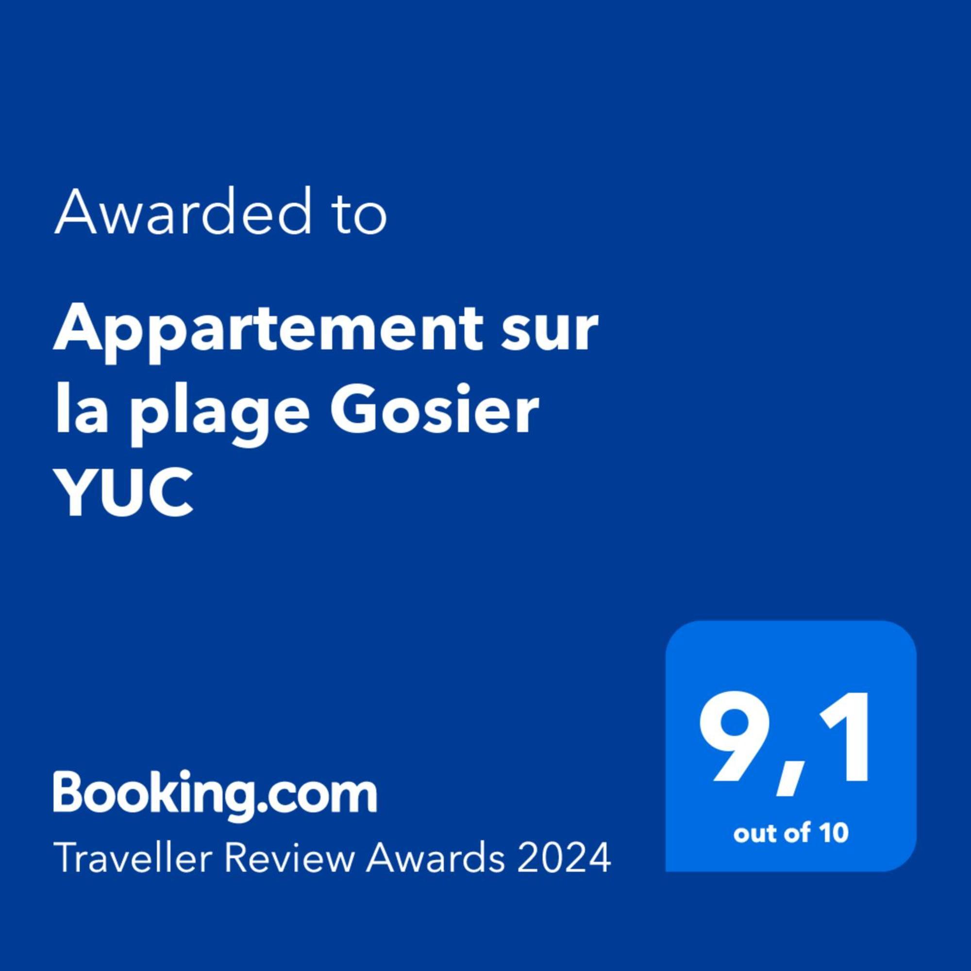 Appartement Bord De Mer Tres Fonctionnel , Sur La Plage & Vue Mer Exceptionnelle Le Gosier Kültér fotó
