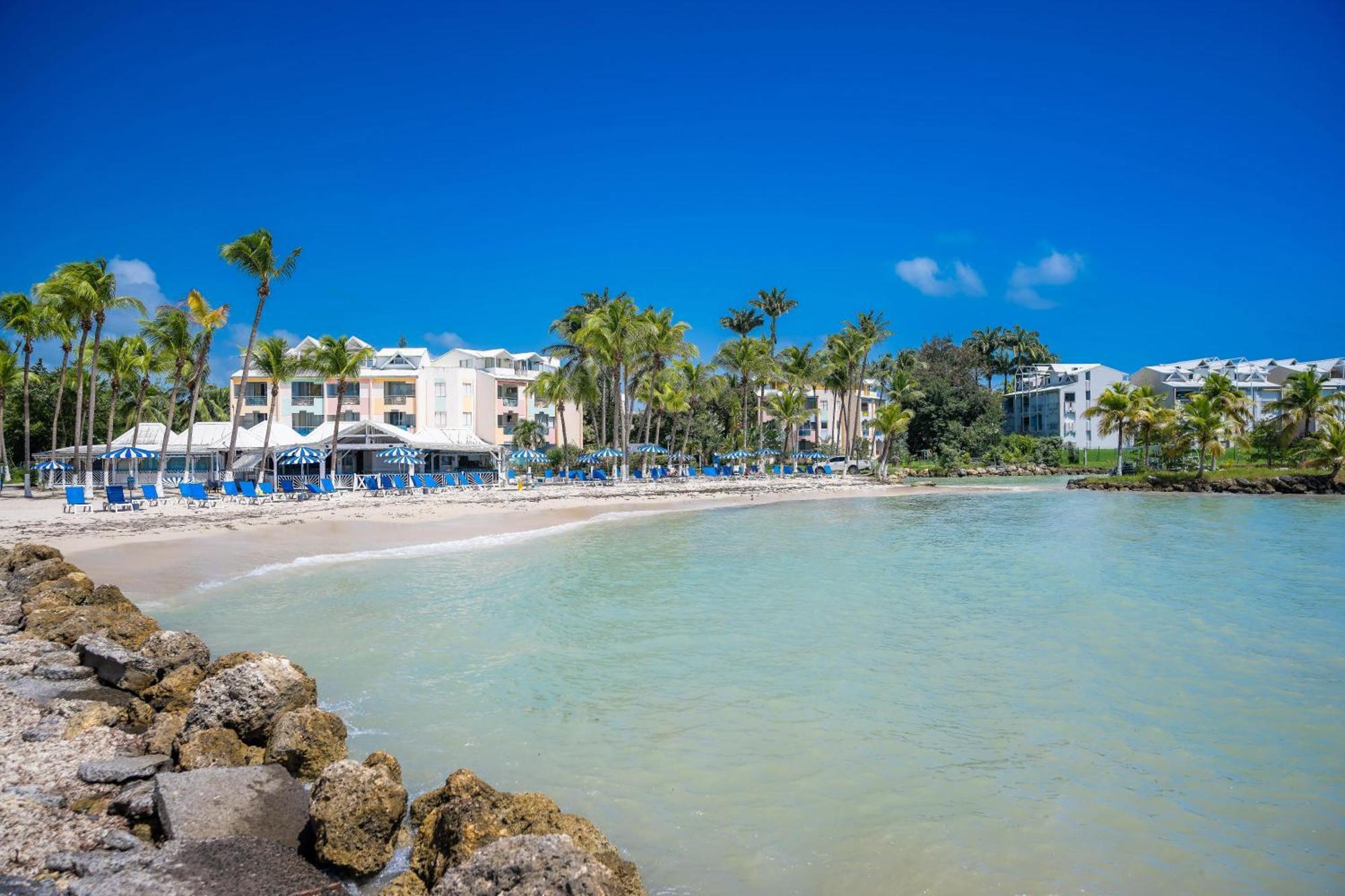 Appartement Bord De Mer Tres Fonctionnel , Sur La Plage & Vue Mer Exceptionnelle Le Gosier Kültér fotó